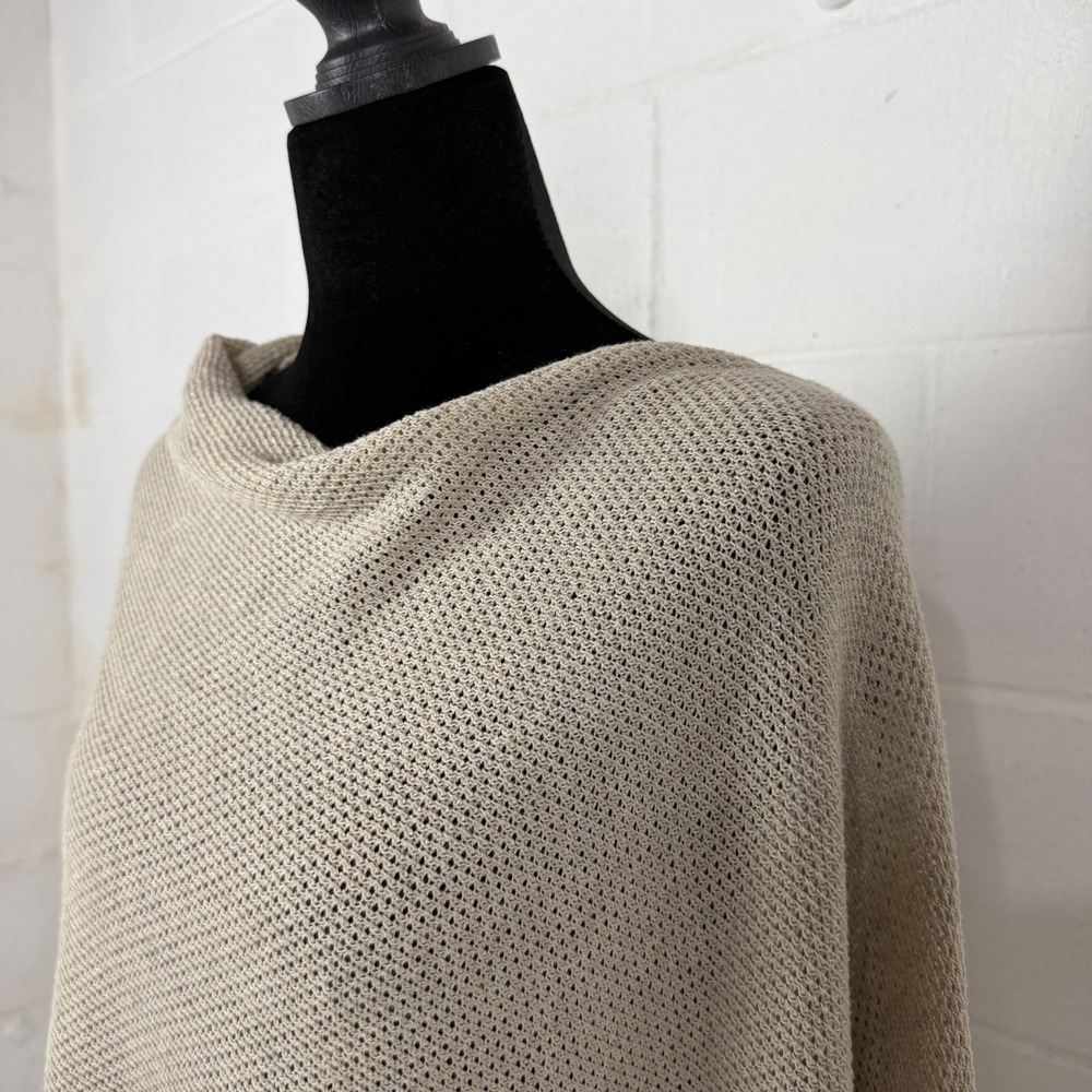 We Are Amma Cocoon Knit Nursing Cover Natural Color Baby Breathable One Size - Picture 2 of 11